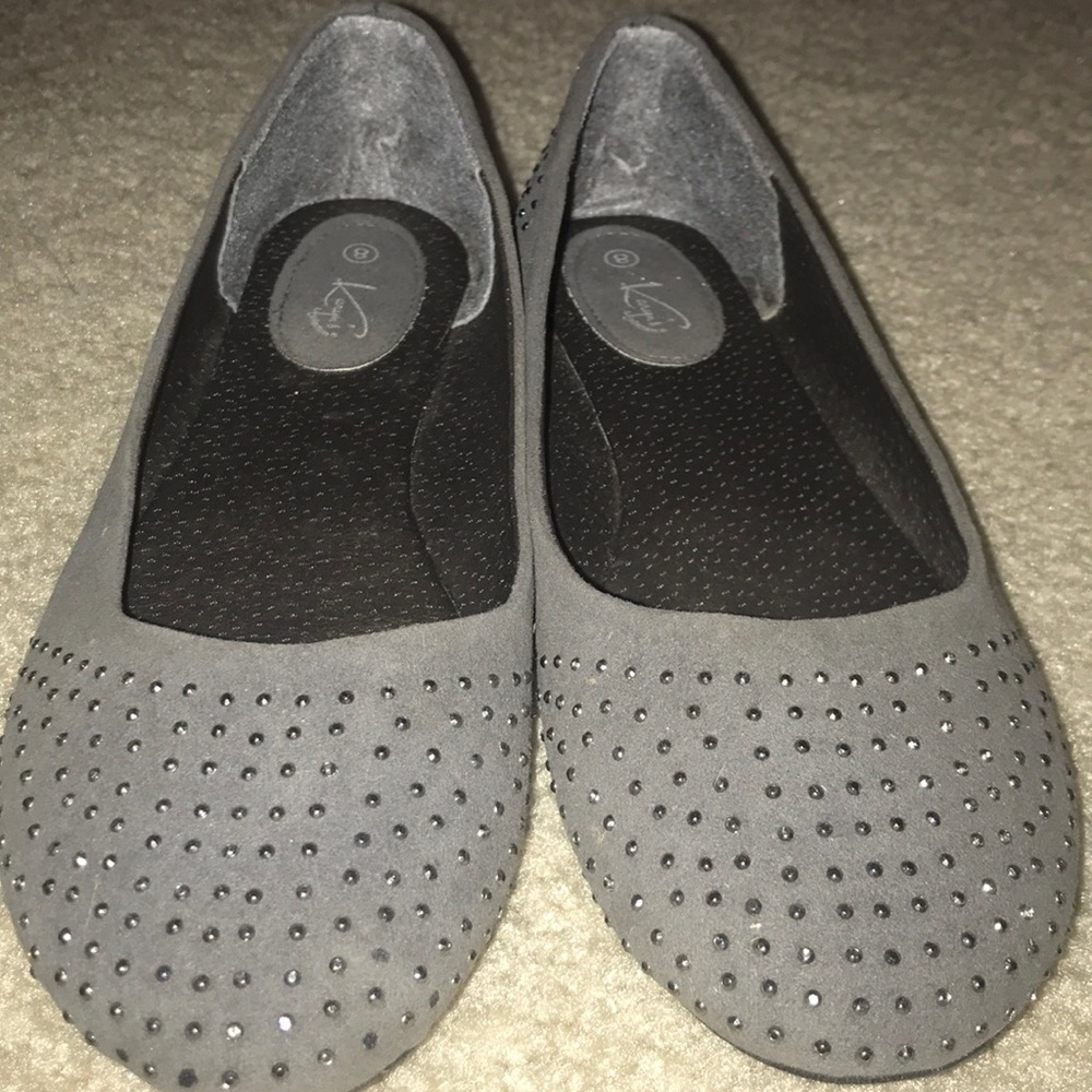 Grey flats